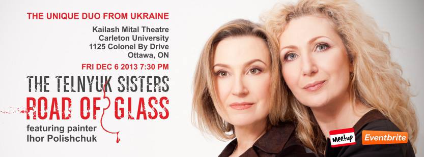 The Telnyuk Sisters Concert + Art Exhibit @ Kailash Mital Theatre | Ottawa | Ontario | Canada