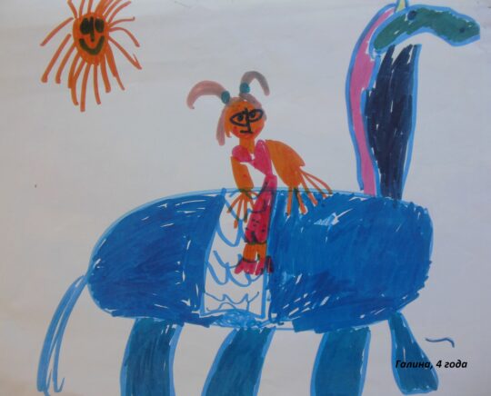 ARTStudio_A horse Galia 4 years