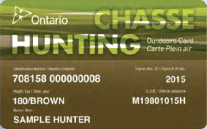 Hunting Outdoors Card