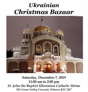 Ukrainian Christmas Bazaar @ Ukrainian Catholic Women's League of Canada